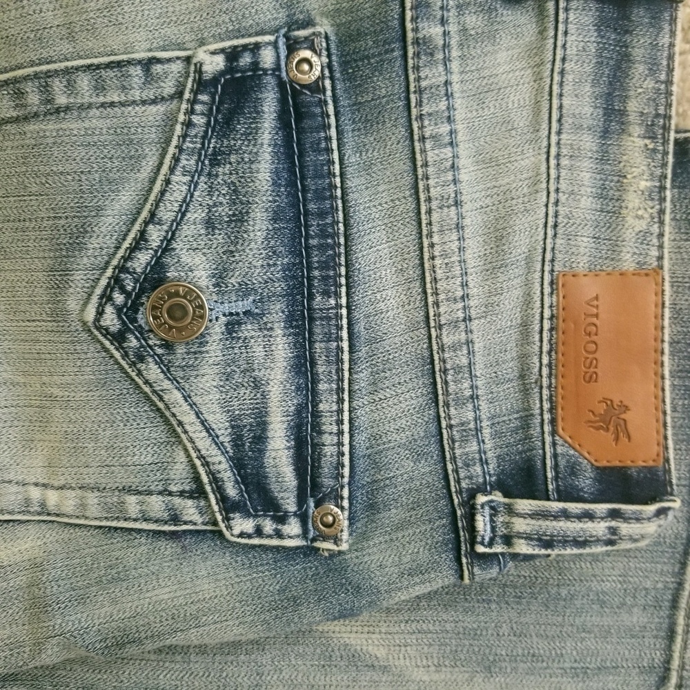 Vigoss Jeans Early-2000s/Y2K Aesthetic Bootcut Size 3 - Picture 9 of 10